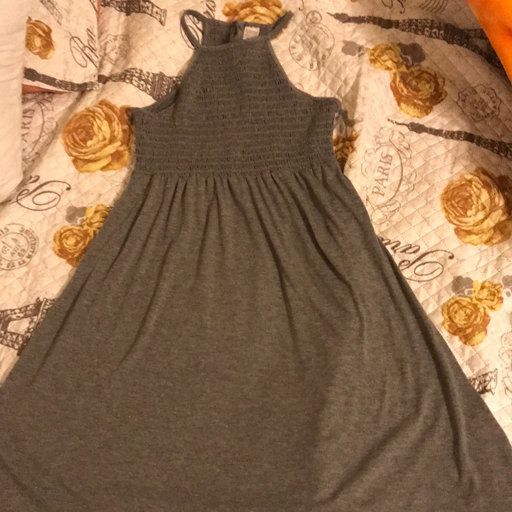 Long grey woman dress size small